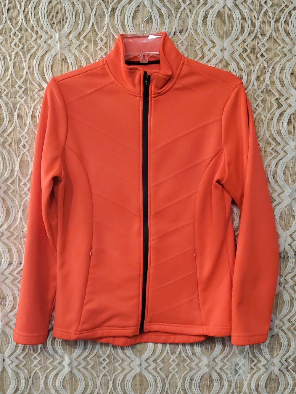 bcg Hunter Orange Full-Zip Jacket